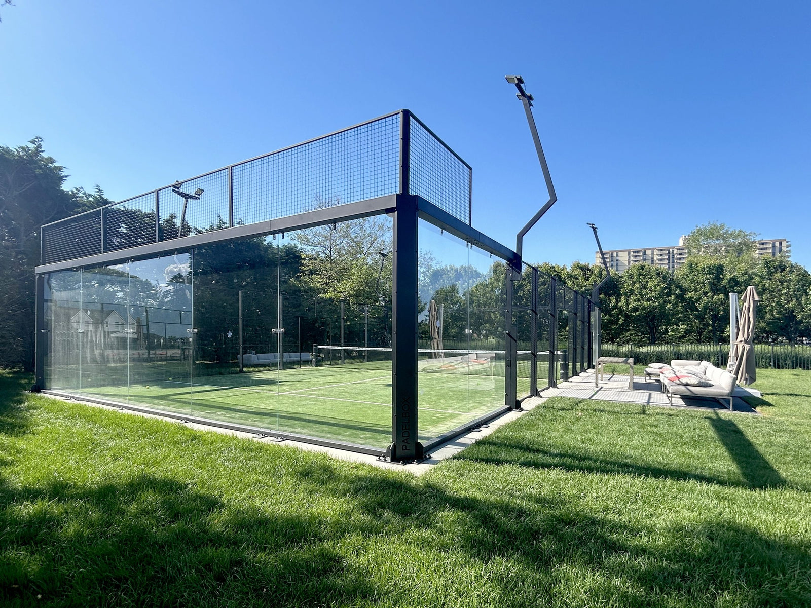 Residential garden court